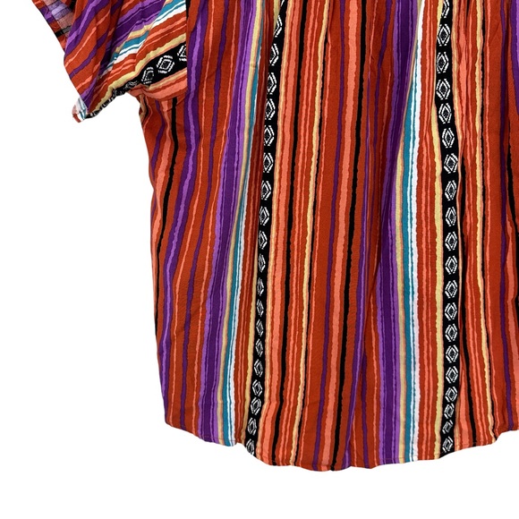 SAVANNA JANE Blouse Mazie Embroidered Lightweight Boho - Picture 7 of 10